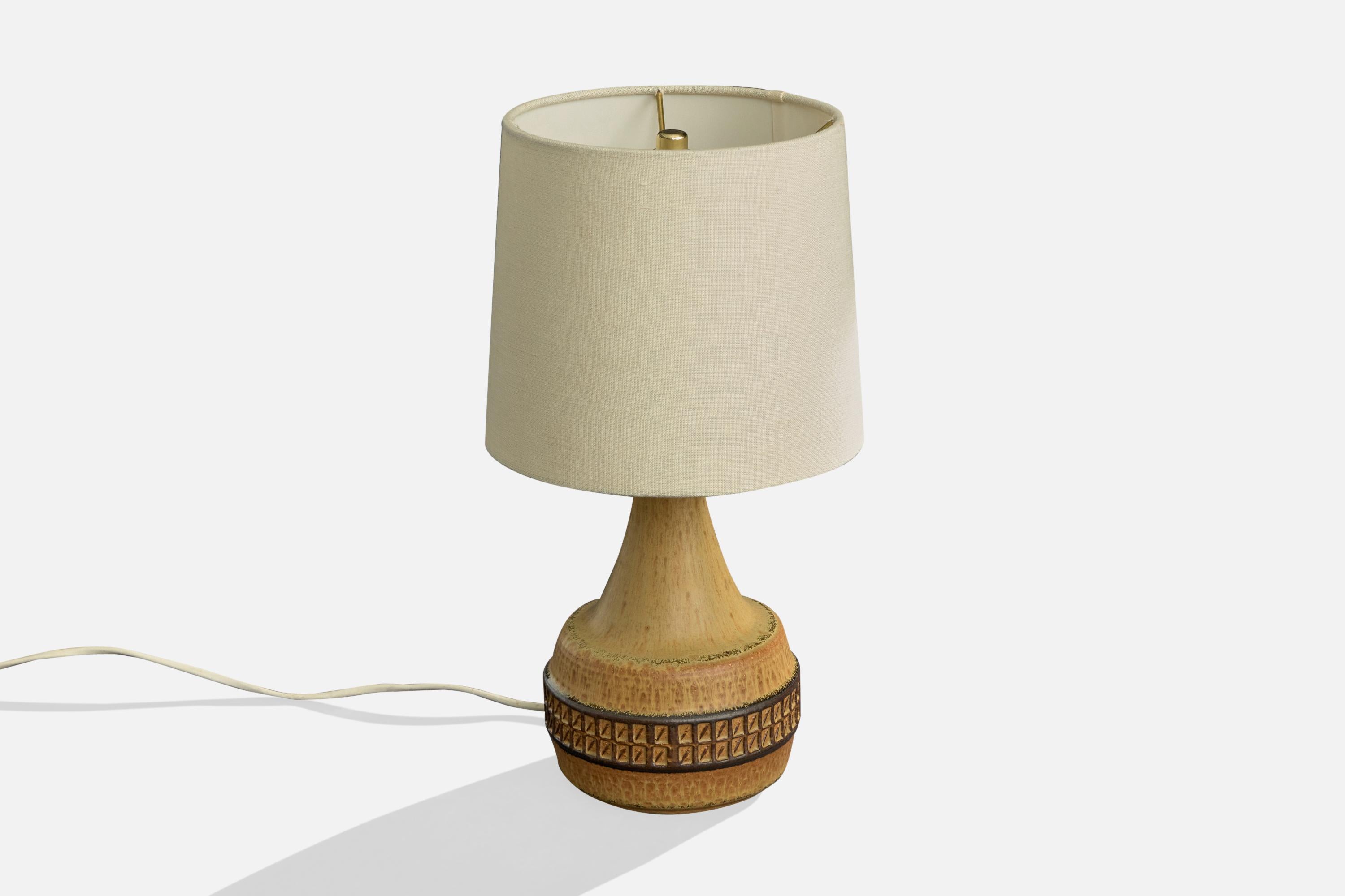 ◆ SOHOLM stentoj  Denmark joseph simon ◆ Joseph Simon, Table Lamp, Stoneware, Denmark, 1960s For Sale at