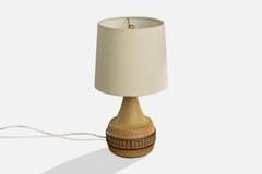 Joseph Simon, Table Lamp, Stoneware, Denmark, 1960s