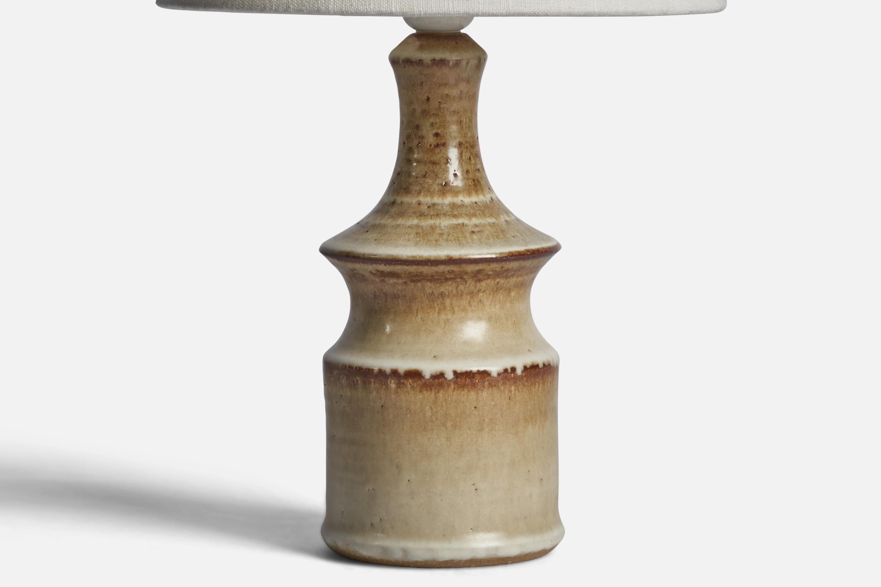 Danois Joseph Simon, lampe de table, grès, Danemark, années 1960 en vente