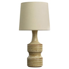 Joseph Simon, Table Lamp, Stoneware, Denmark, 1960s