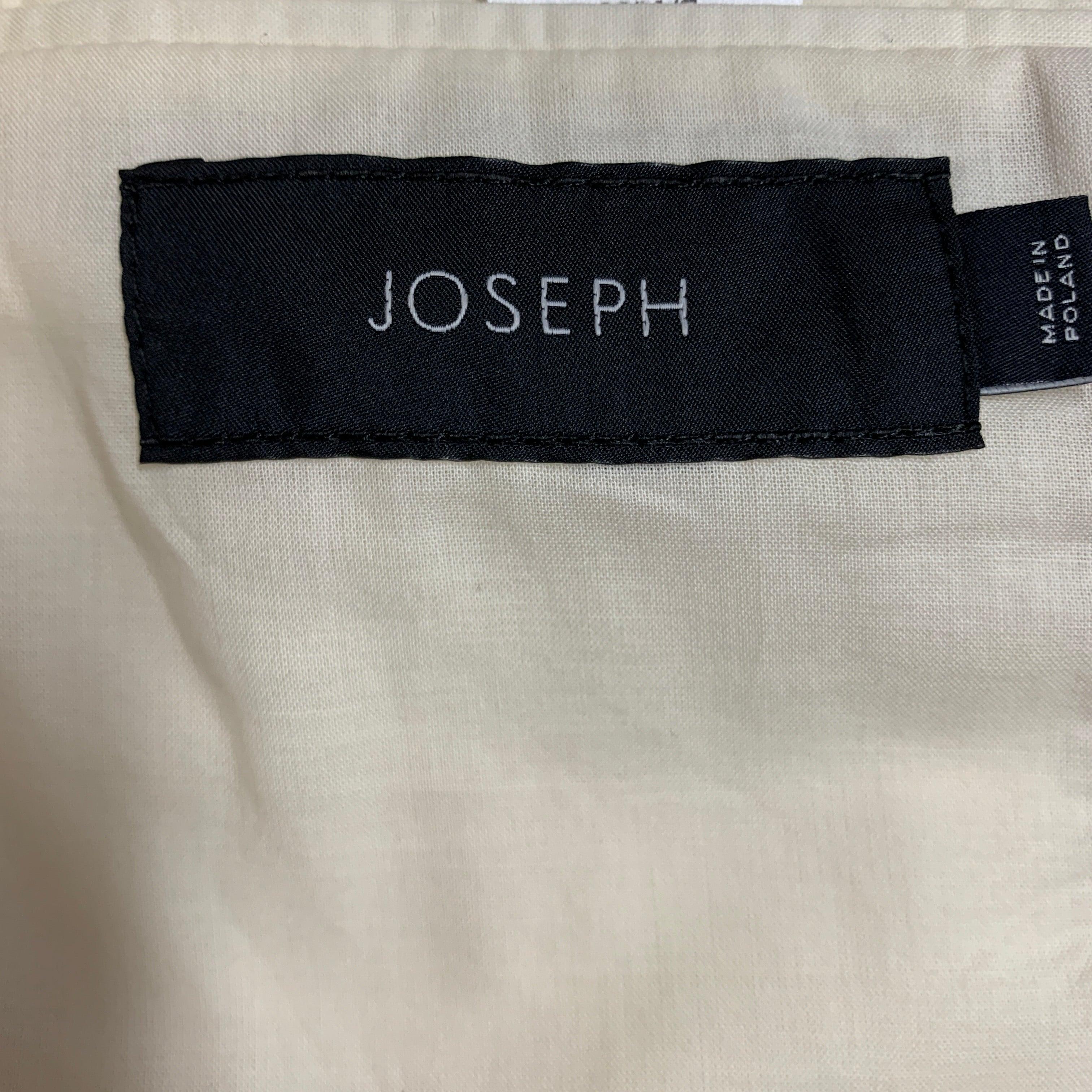Men's JOSEPH Size 42 -Hopsack Chine Darius- Beige Linen Blend Single Button Sport Coat For Sale