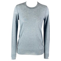 Joseph taglia M Pullover tinta unita in cashmere blu chiaro