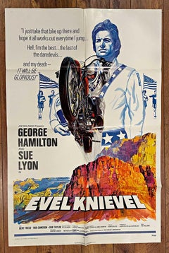 Original Evel Knievel - US 1-sheet  Vintage movie poster  motorcycle