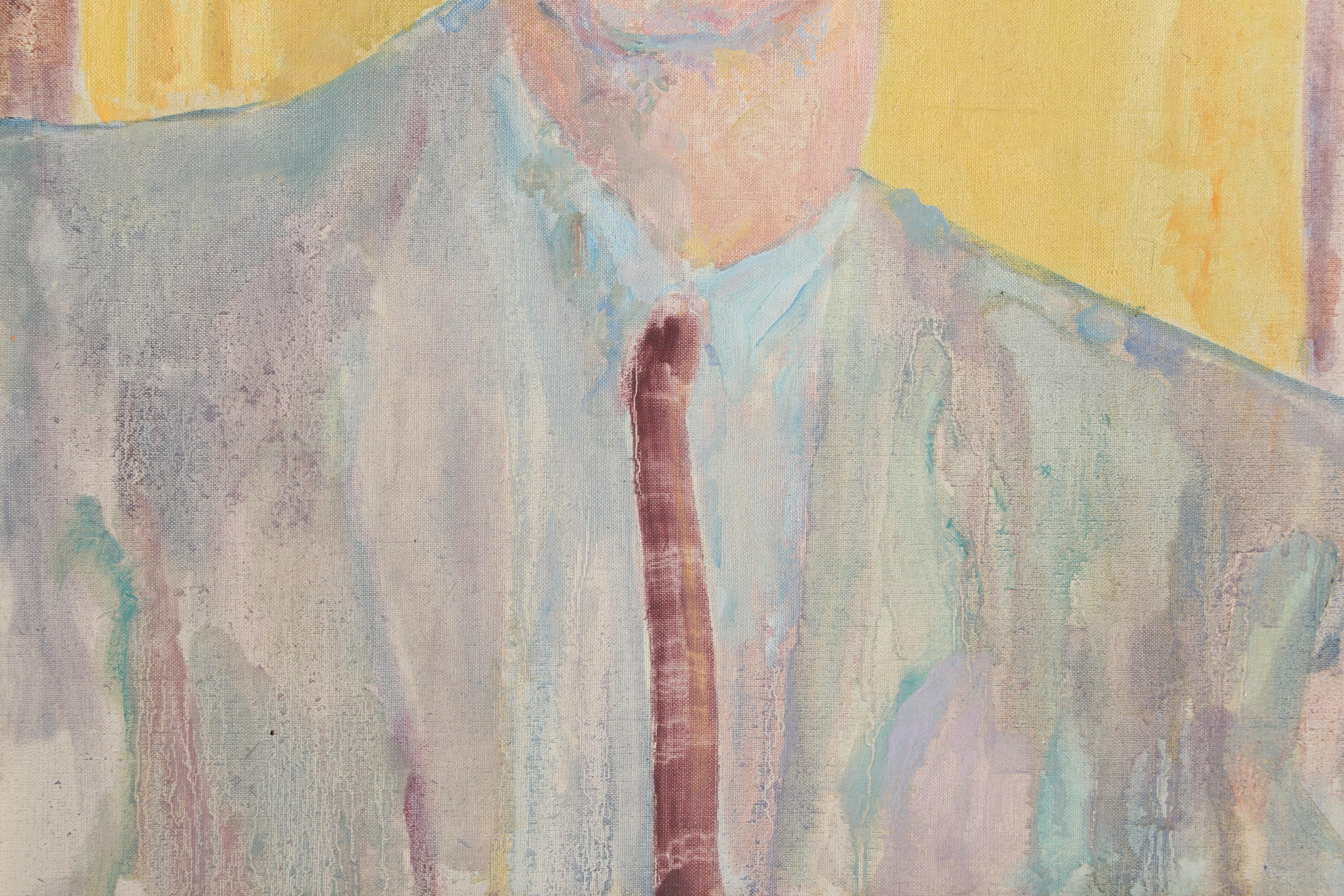 John Begg Sr., ritratto espressionista di Joseph Solman in vendita 1