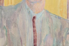John Begg Sr., Expressionist Portrait by Joseph Solman