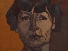 Marian Begg, Expressionistisches Porträt von Joseph Solman