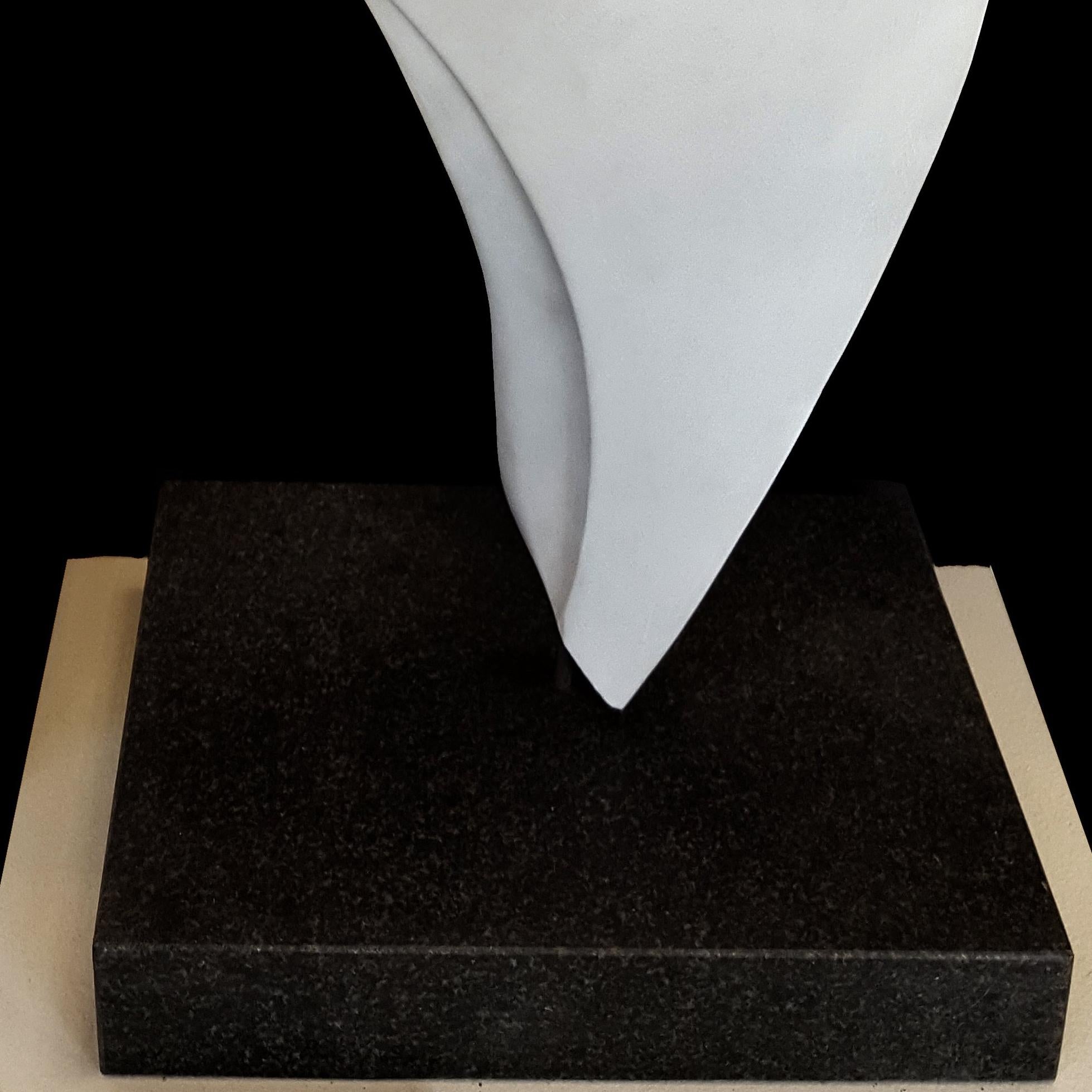 White Fish - Abstract Sculpture by Joseph Sovella