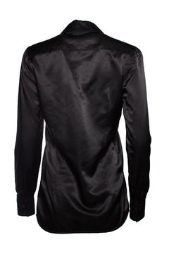 Joseph, Stacy Satin blouse in black