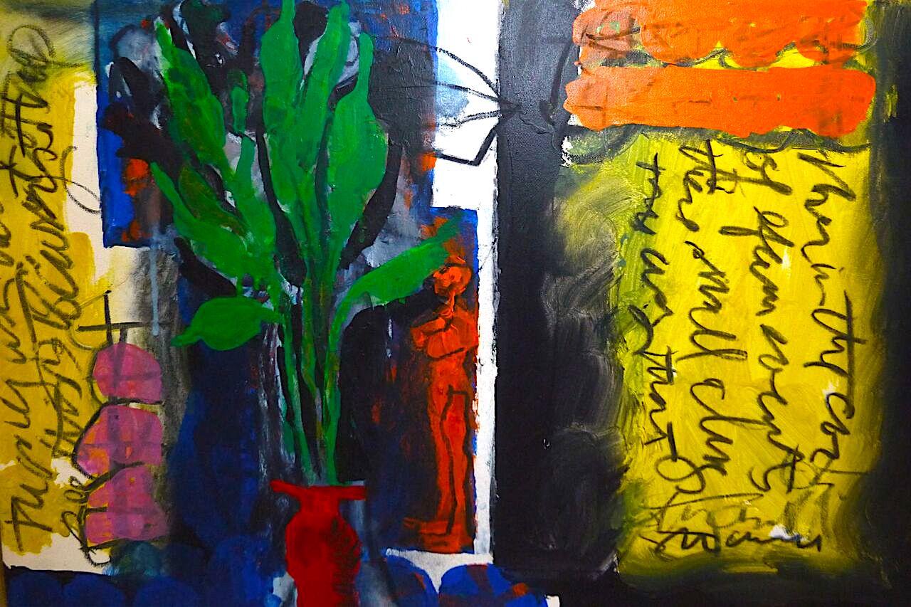 Joseph Stefanelli Abstract Painting - OT-OJ
