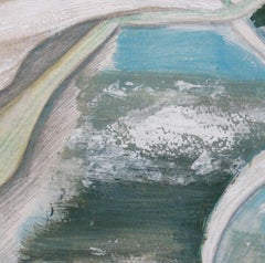 Antique Oil Painting of Serene Landscape, Signed, Circa 19th Century