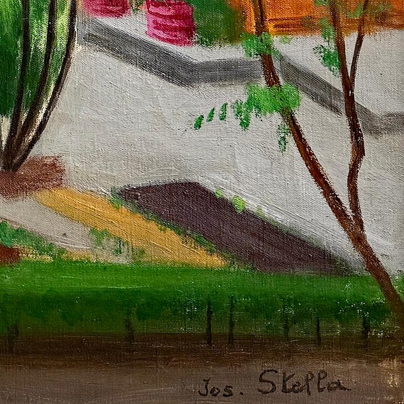 Barbados Palms - Painting by Joseph Stella