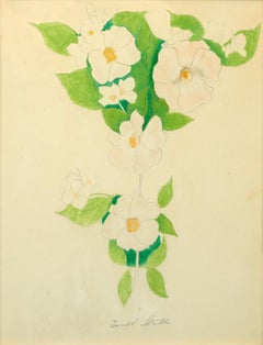 Antique Flowers, Vertical