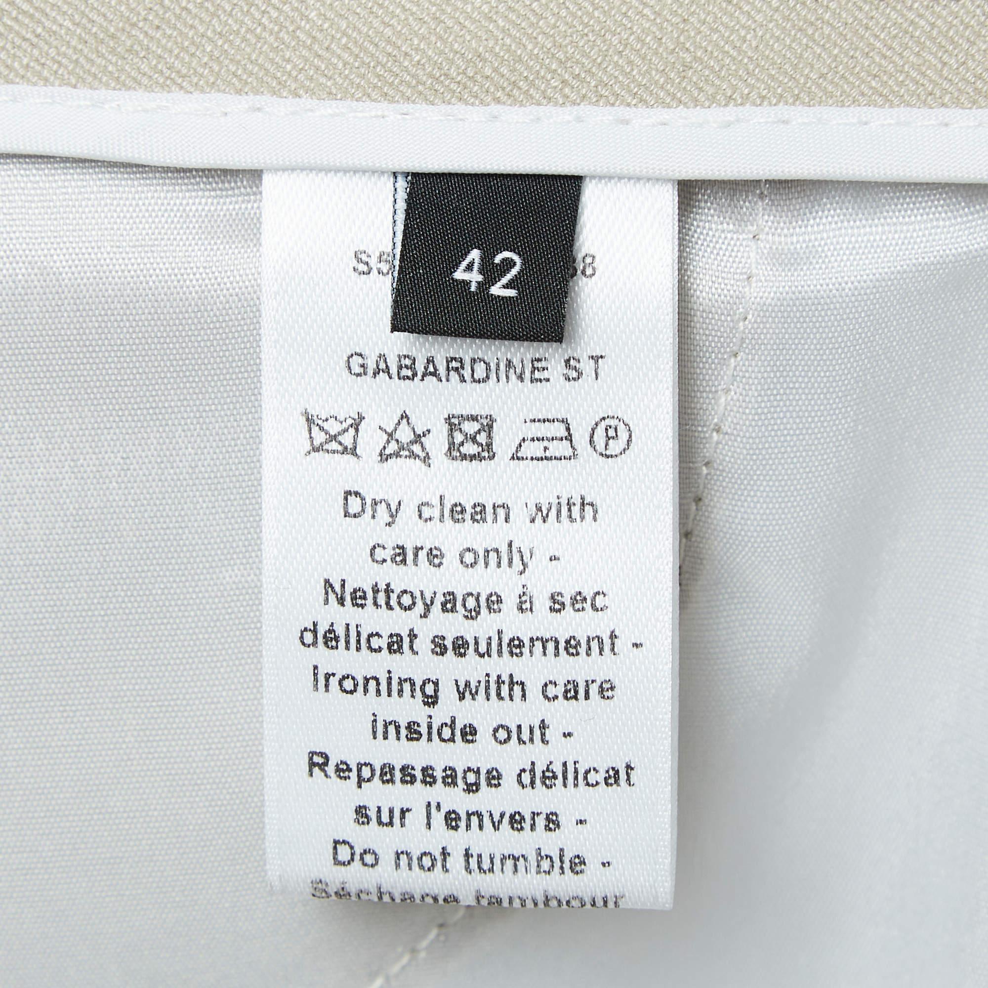 Women's Joseph Tan Gabardine Skinny Trousers L For Sale