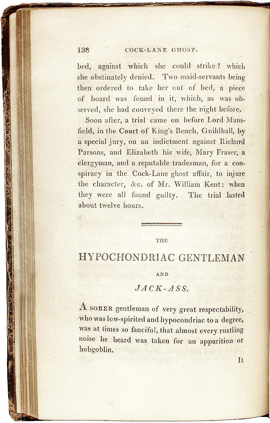Joseph TAYLOR. Apparitions ; ou le mystère des fantômes. PREMIÈRE ÉDITION - 1814 Bon état - En vente à Hillsborough, NJ