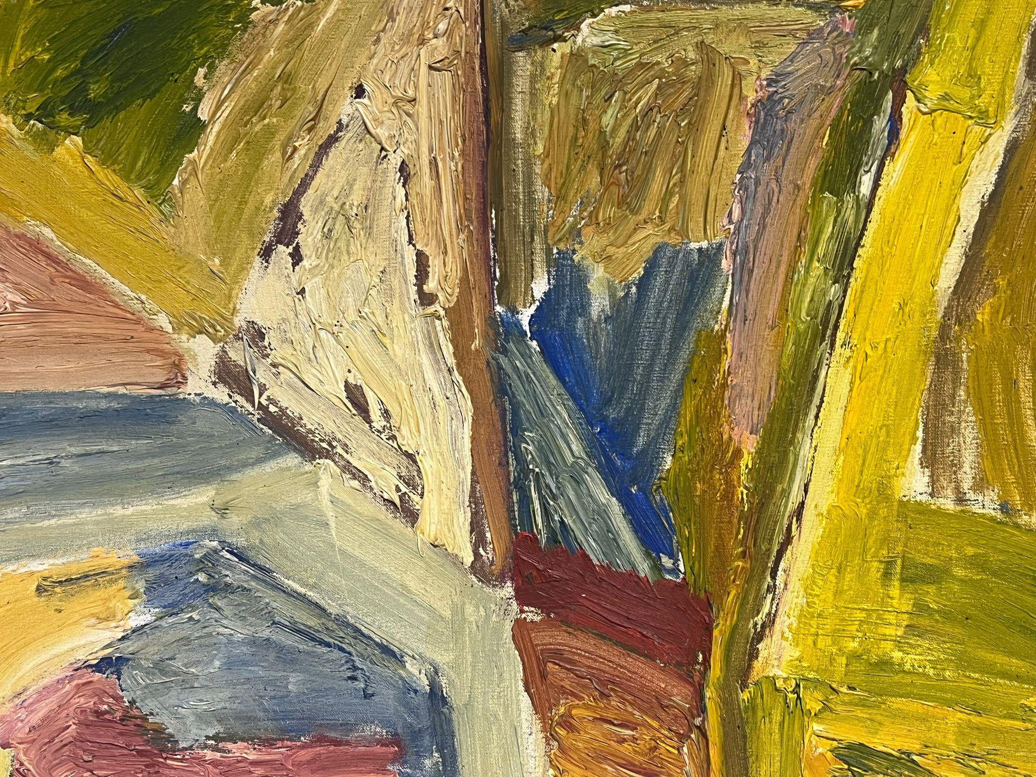 Abstract Expressionist Composition
by Joseph Terdjan (Lebanese 1925-2001)
signed & dated 1971
oil painting on canvas, unframed
canvas: 32 x 39.5 inches
provenance: private collection, France
condition: very good and sound condition