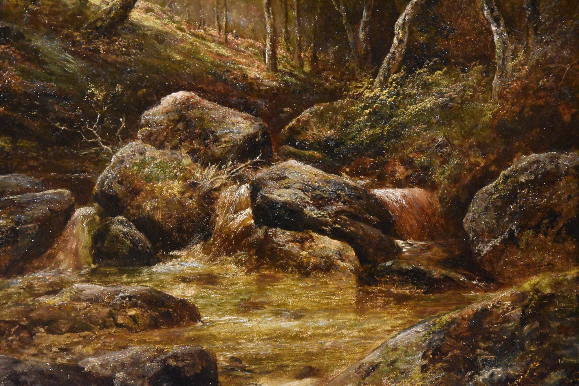 Pittura a olio di Joseph Thors 