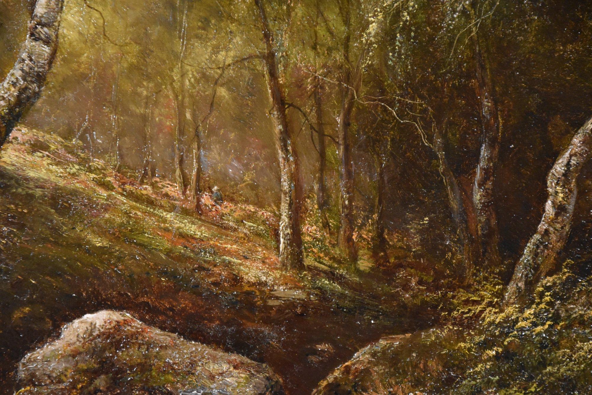 Pittura a olio di Joseph Thors 