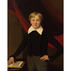 Joseph Thraves, Portrait Of A Scholar, Oil Painting