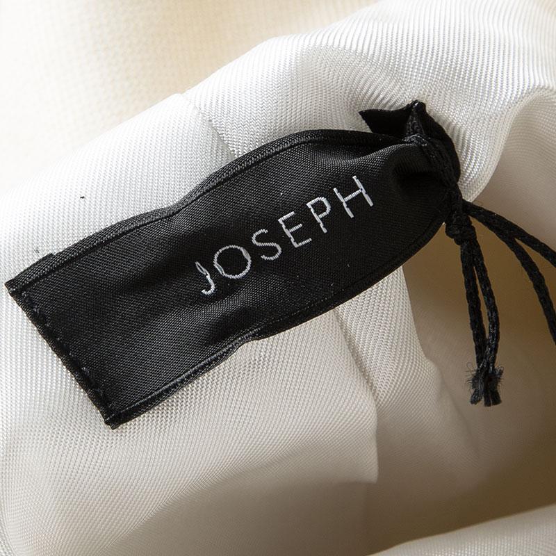 Joseph Tricolor Zip Detail Preston Full Sleeve Long Coat L In New Condition In Dubai, Al Qouz 2