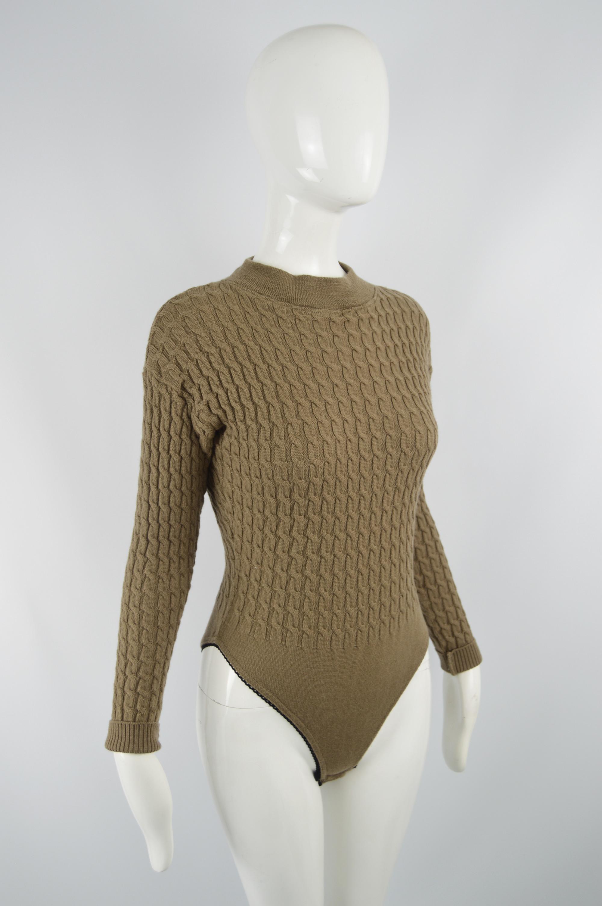 knitted body suit