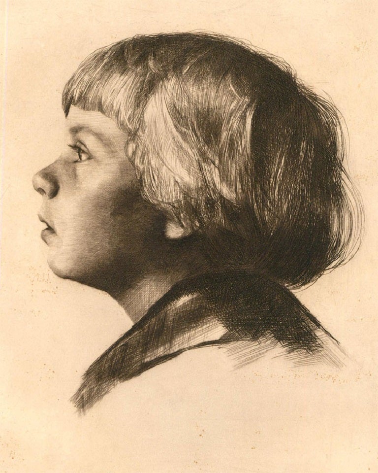 Joseph Uhl „Joseph Uhl (18771945) Radierung des frühen 20