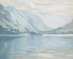 Joseph Vickers Deville RSBA (1856-1925) - Oil, View of the Loch
