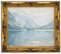 Joseph Vickers Deville RSBA (1856-1925) - Oil, View of the Loch
