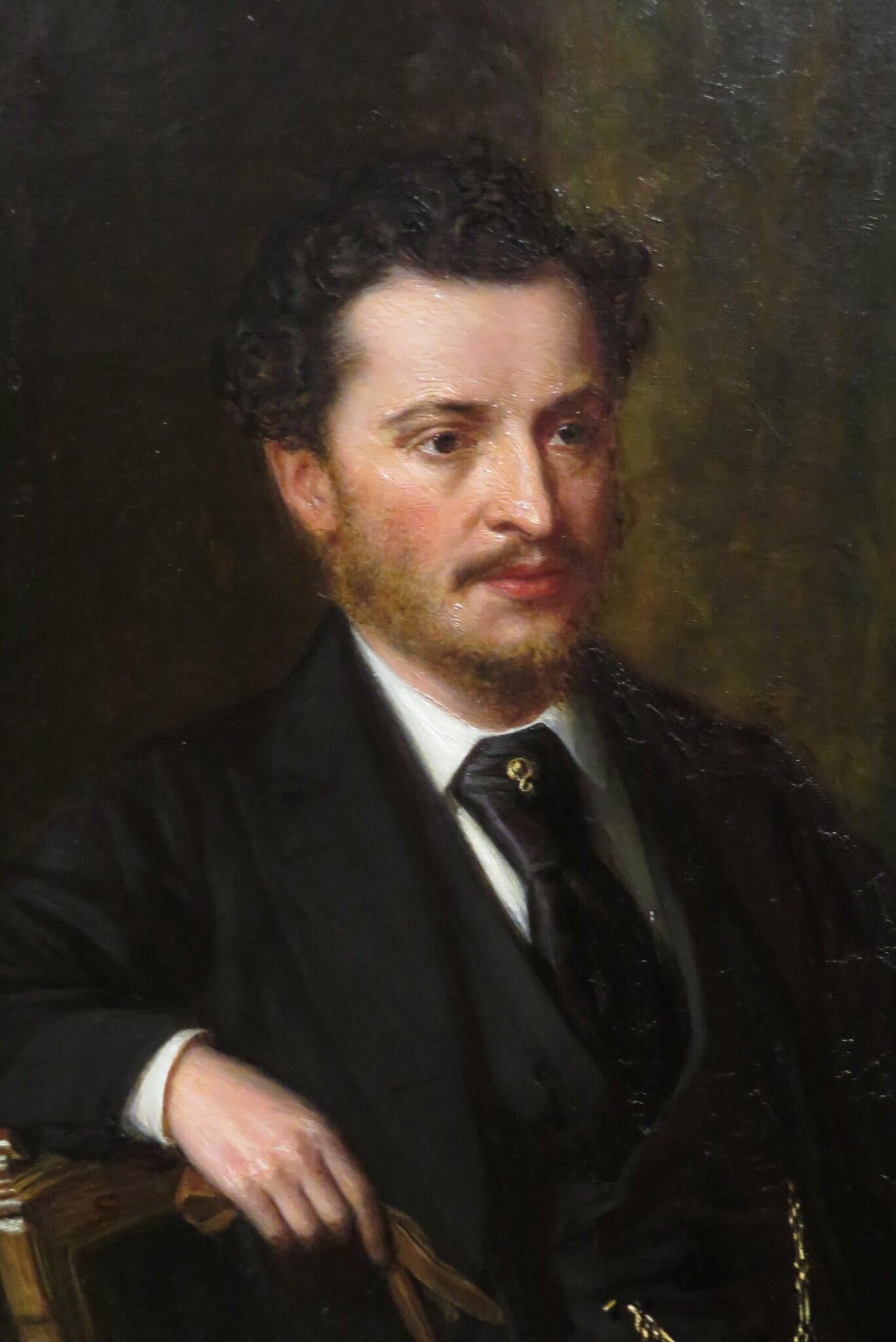 ARTISTE : Joseph Vincent Gibson (1828-1913) Britannique 
TITRE :  