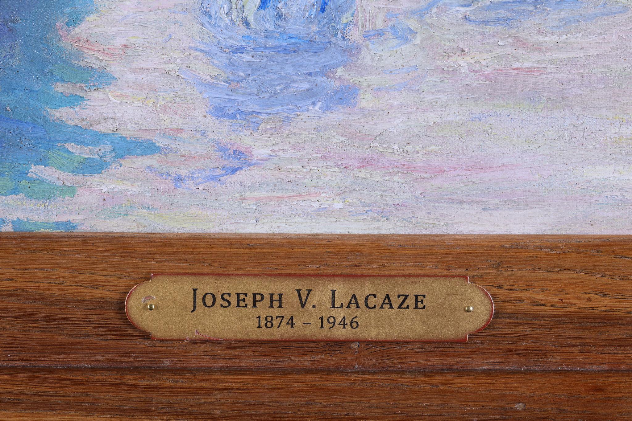 Joseph Vital Lacaze

Huile sur toile

Taille de la toile : 35 x 58