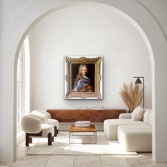 18. Jahrhundert French Old Master Porträt eines adligen Mannes