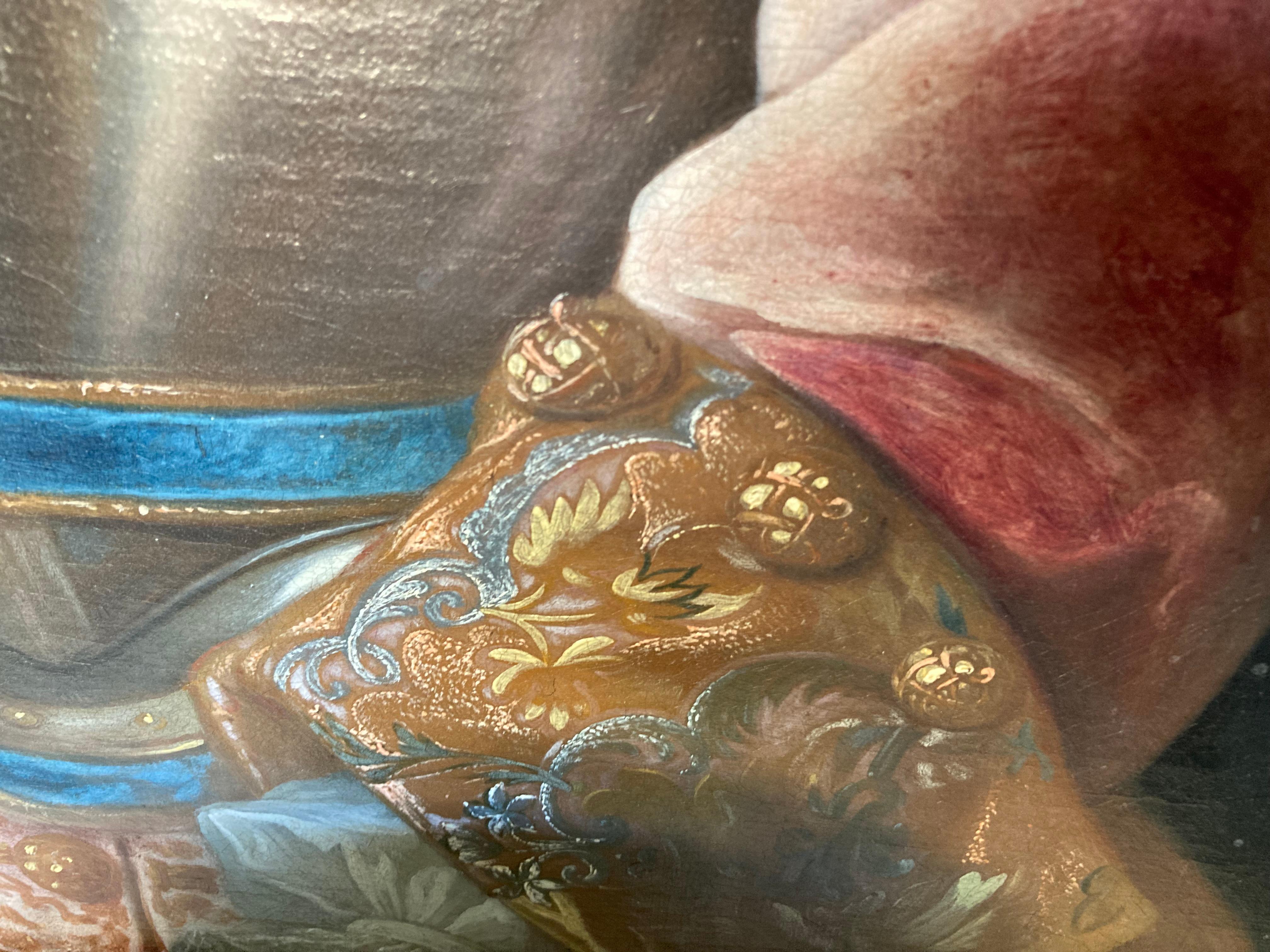 Ritratto Johannes Son Bavaria, figlio del principe elettore, di Joseph Vivien, Rococò in vendita 11