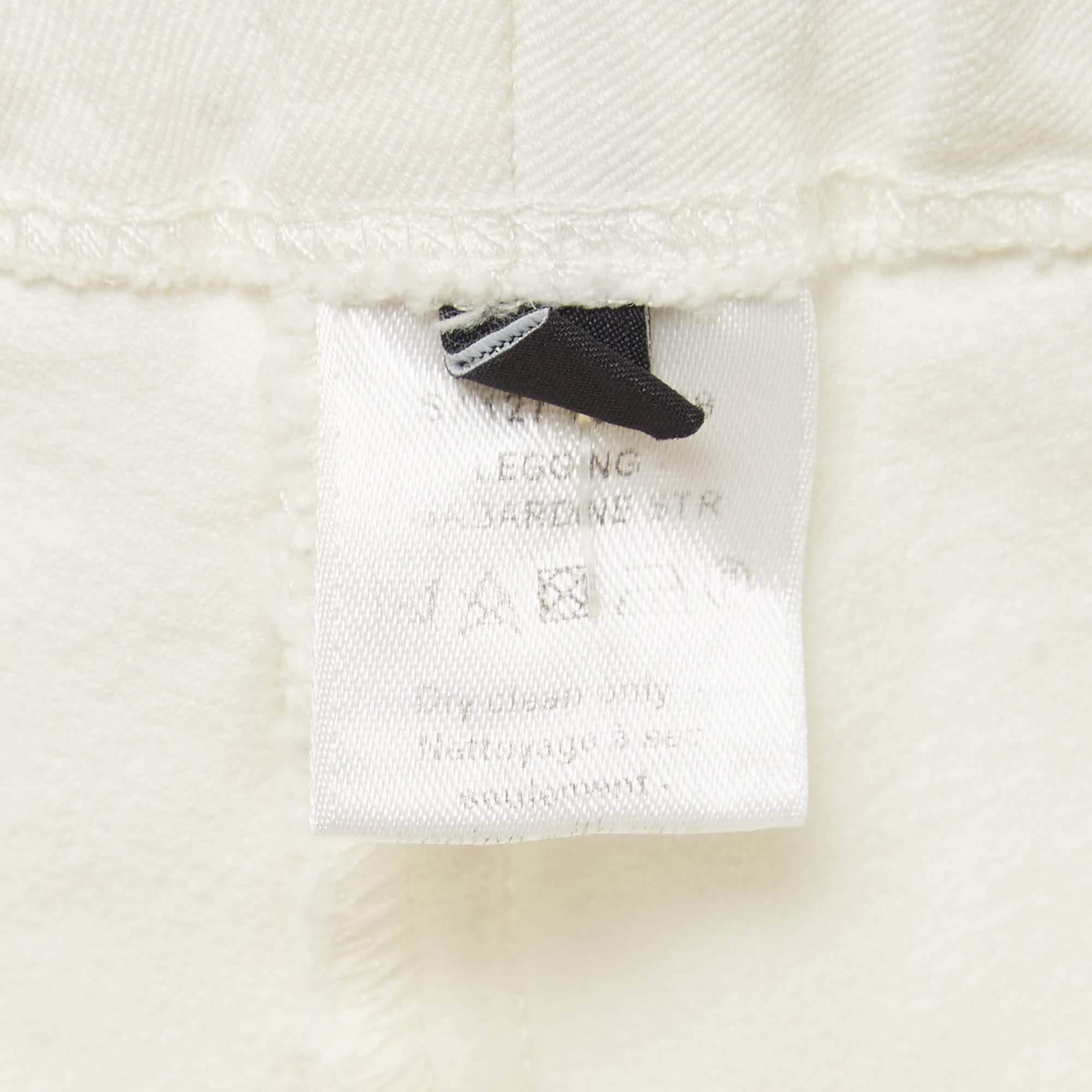 Joseph White Gabardine Tight Fit Leggings M 2