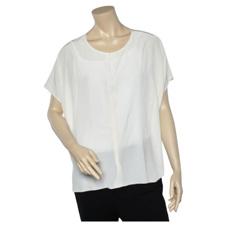 Joseph White Top oversize in seta M.