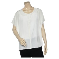 Joseph White Top oversize in seta M.