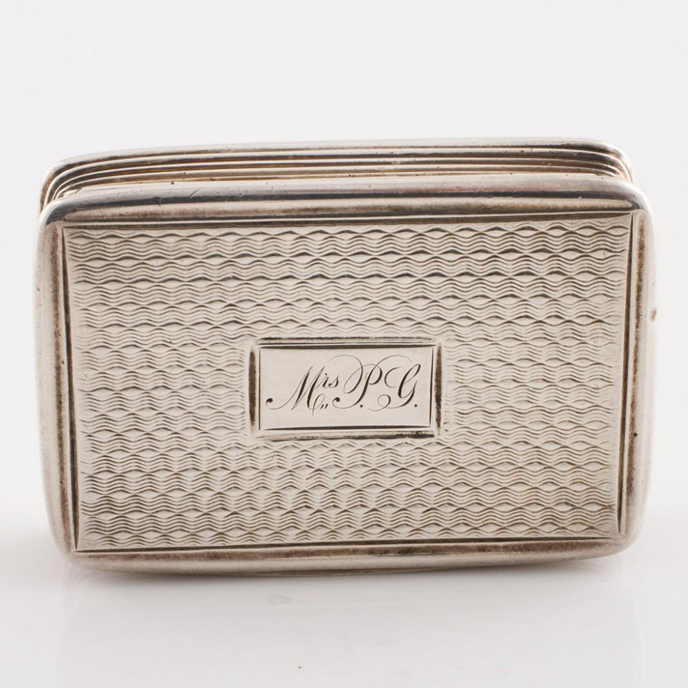 Vinagrera de plata de ley Joseph Willmore Birmingham 1834 Británico en venta