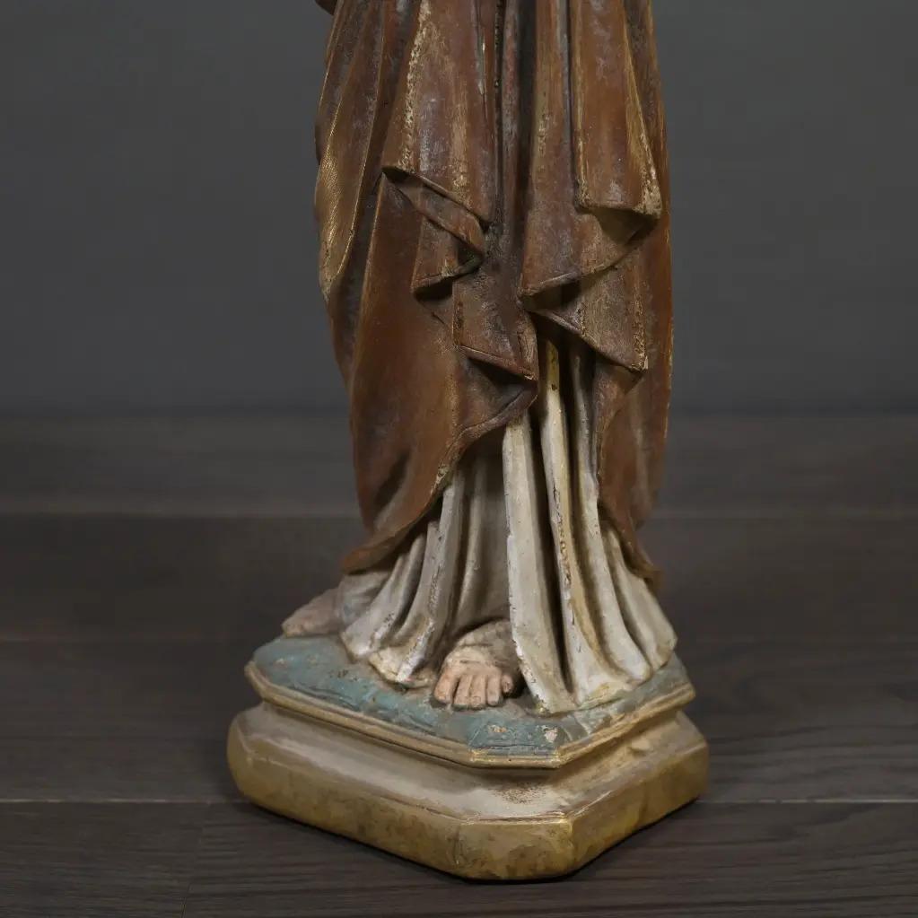 Dipinto Joseph con Bambino, incoronato, grande, stile XIX secolo in vendita