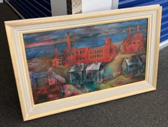 Industria a lo largo del río