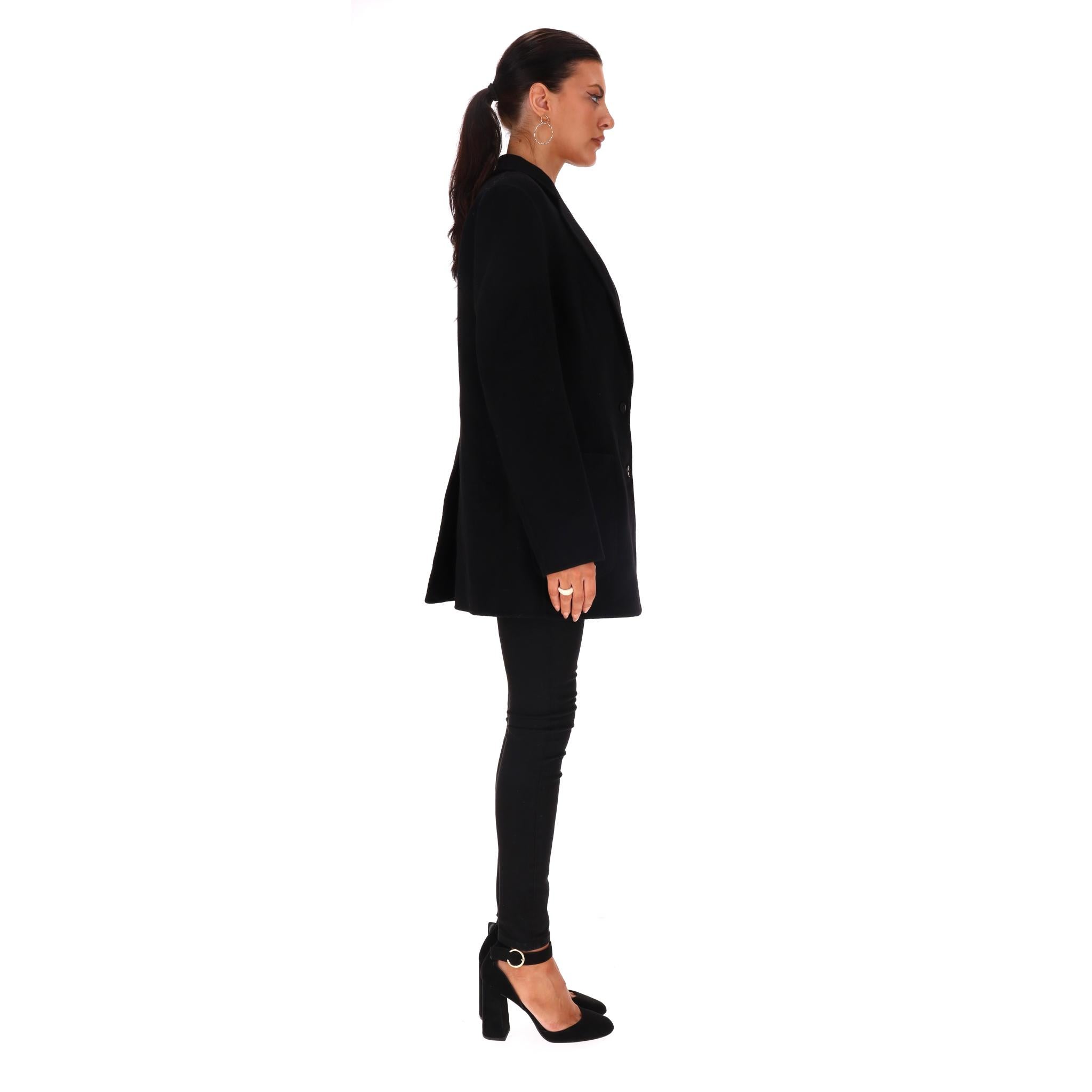 Nero Joseph Wool & Cashmere Blend Jacket in vendita