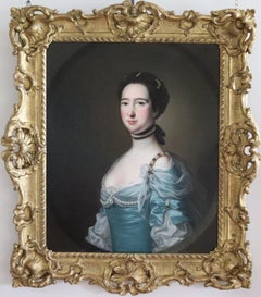 18th century English portrait of the artist Rhoda Delaval, Lady Edward Astley