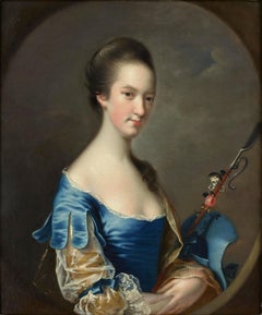 Portrait of a Lady with a Shepherd's Crook