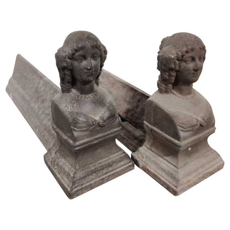 Josephine Andirons / Fire Dogs For Sale at 1stDibs