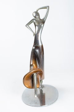 Josephine Baker Dancing Statue by Hagenauer