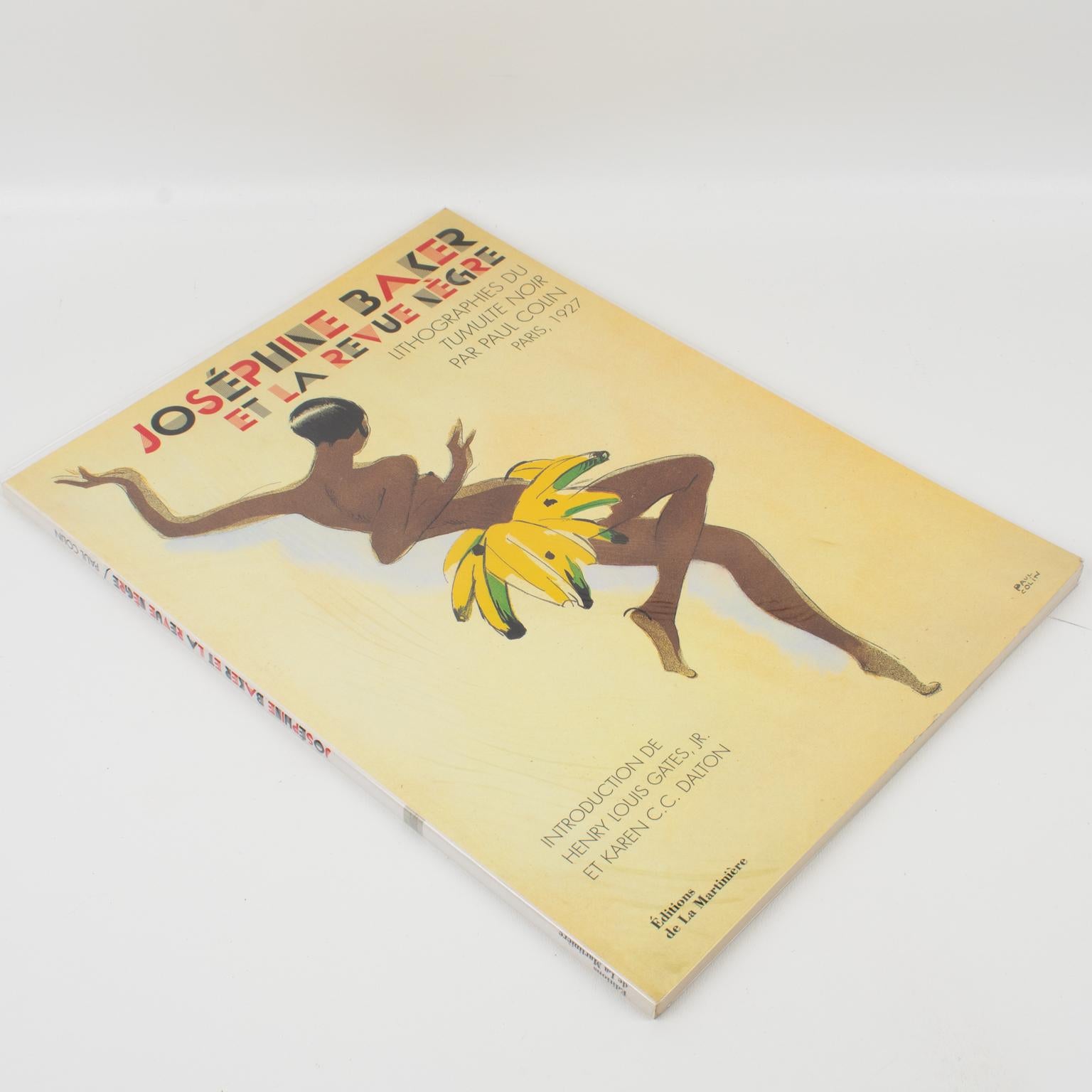 Modern Josephine Baker et La Revue Negre Lithographies Book by Paul Colin, Paris 1927