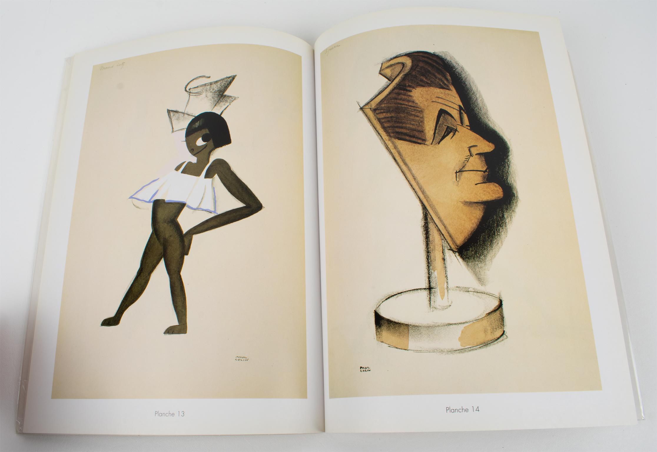 Josephine Baker et La Revue Negre Lithographies Book by Paul Colin, Paris 1927 In Excellent Condition In Atlanta, GA