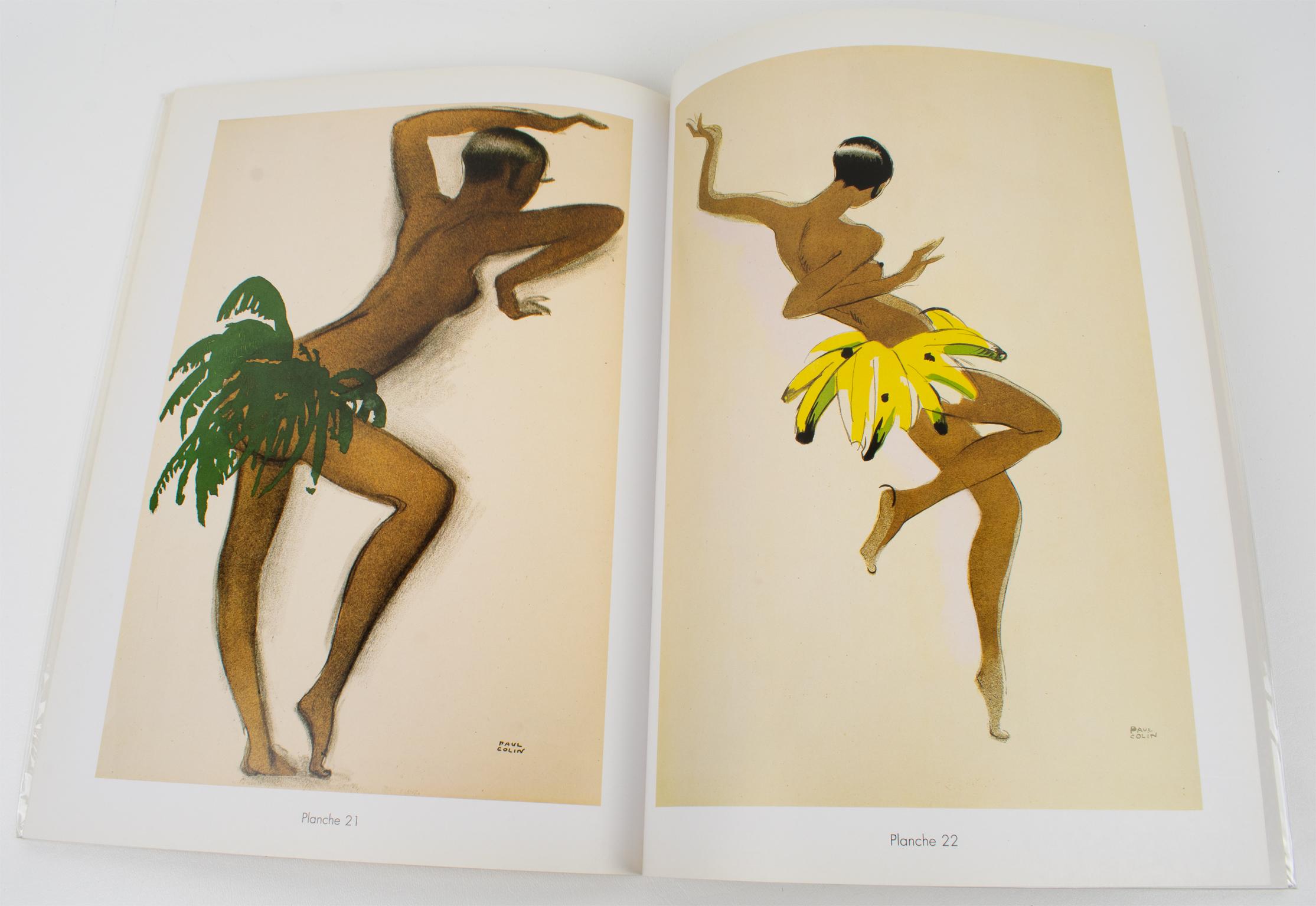 Late 20th Century Josephine Baker et La Revue Negre Lithographies Book by Paul Colin, Paris 1927