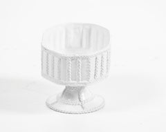 Josephine Bowl on Stand, Astier de Villatte Ceramics