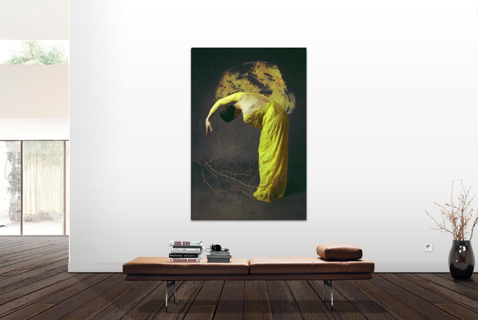 Desolate Amber von Jo Cardin - Zeitgenössische figurative Fotografie auf Diasec – Photograph von Josephine Cardin
