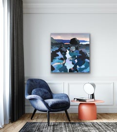 Josephine Clouting, From Celtic Sea, Original Seascape Painting, Statement Art