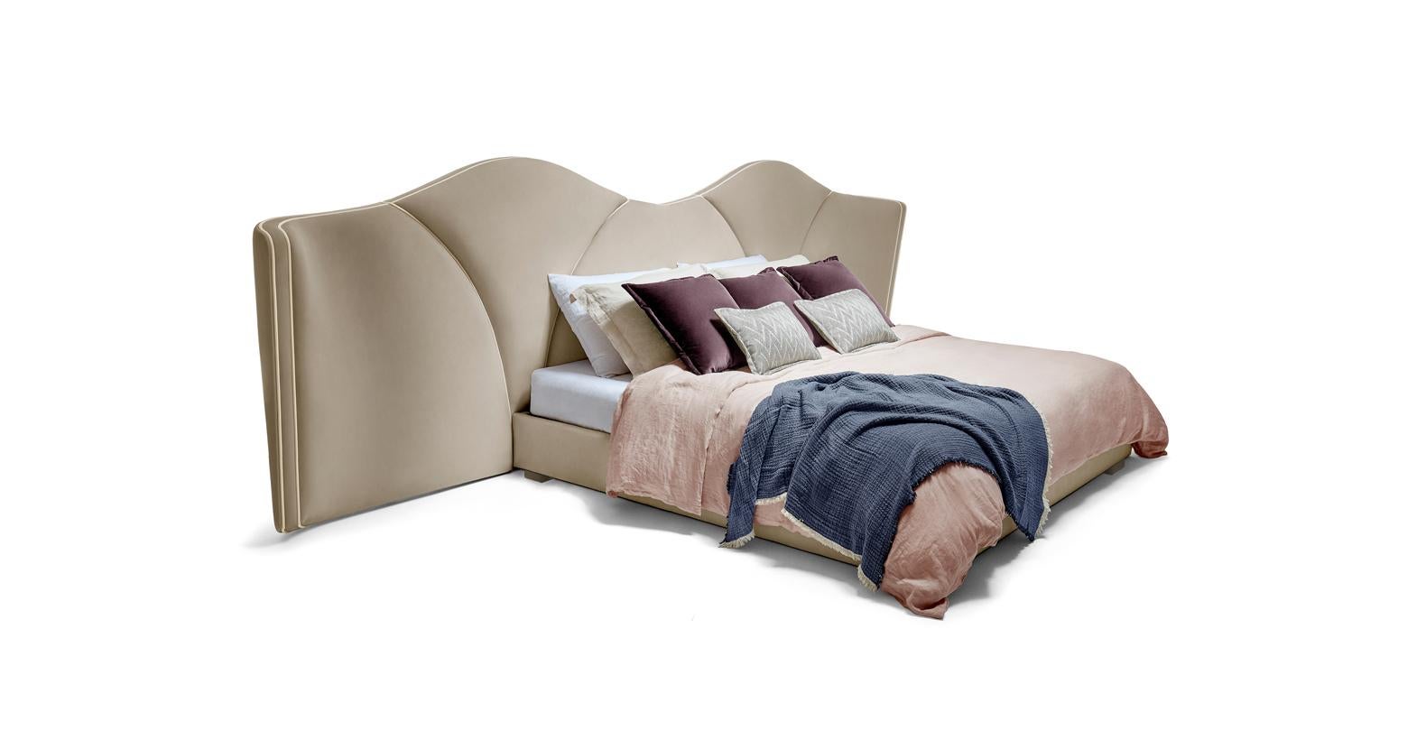 Post-Modern Josephine L 180 Bed by Munna For Sale
