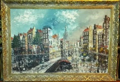 Josephine Margaretha Faber Painting Oil on Canvas Gilded Carved Frame